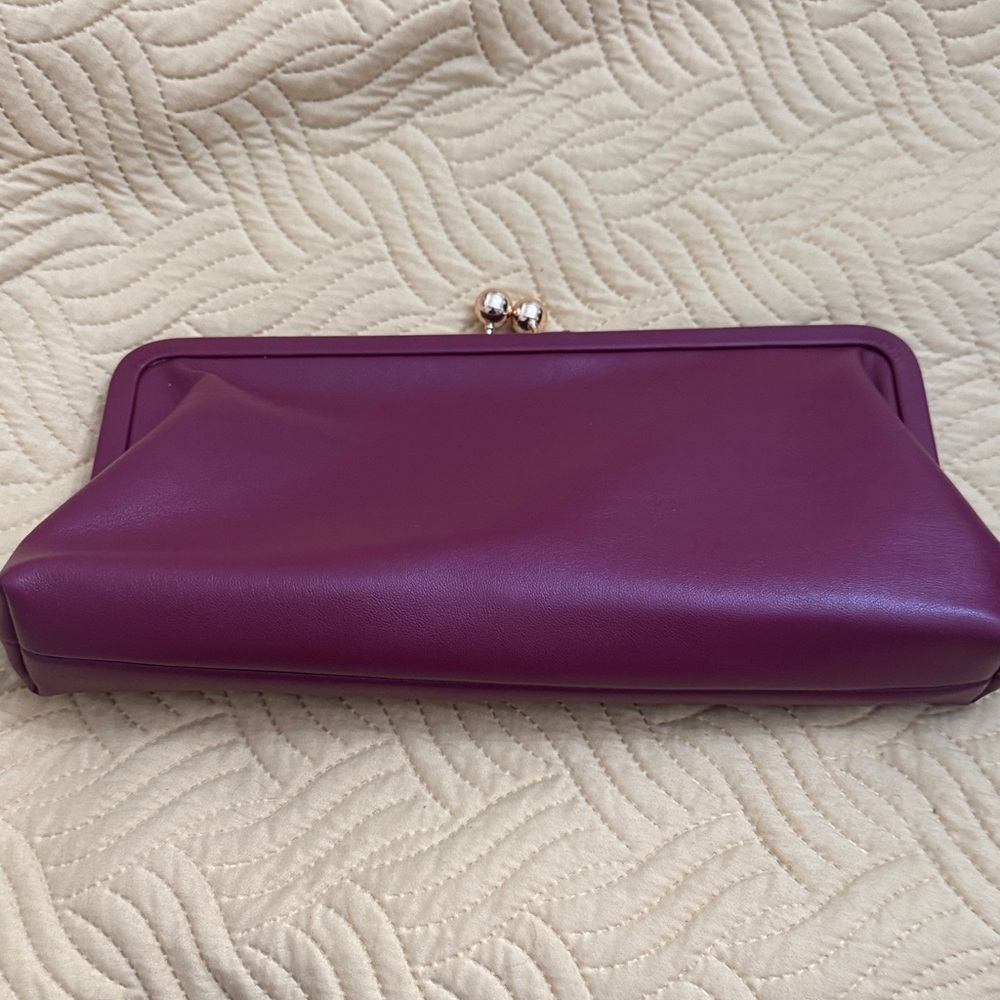 Elegant burgundy Clutch Bag